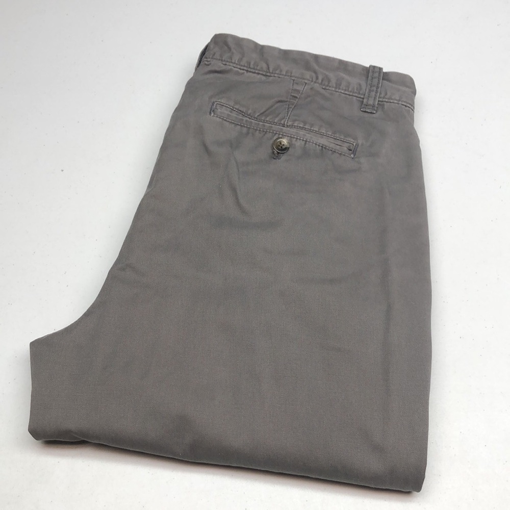 CALVIN KLEIN BRYANT FIT GRAY 100% COTTON CHINOS 34x32 ⭐️